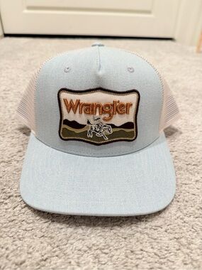 Wrangler denim patch Trucker hat
